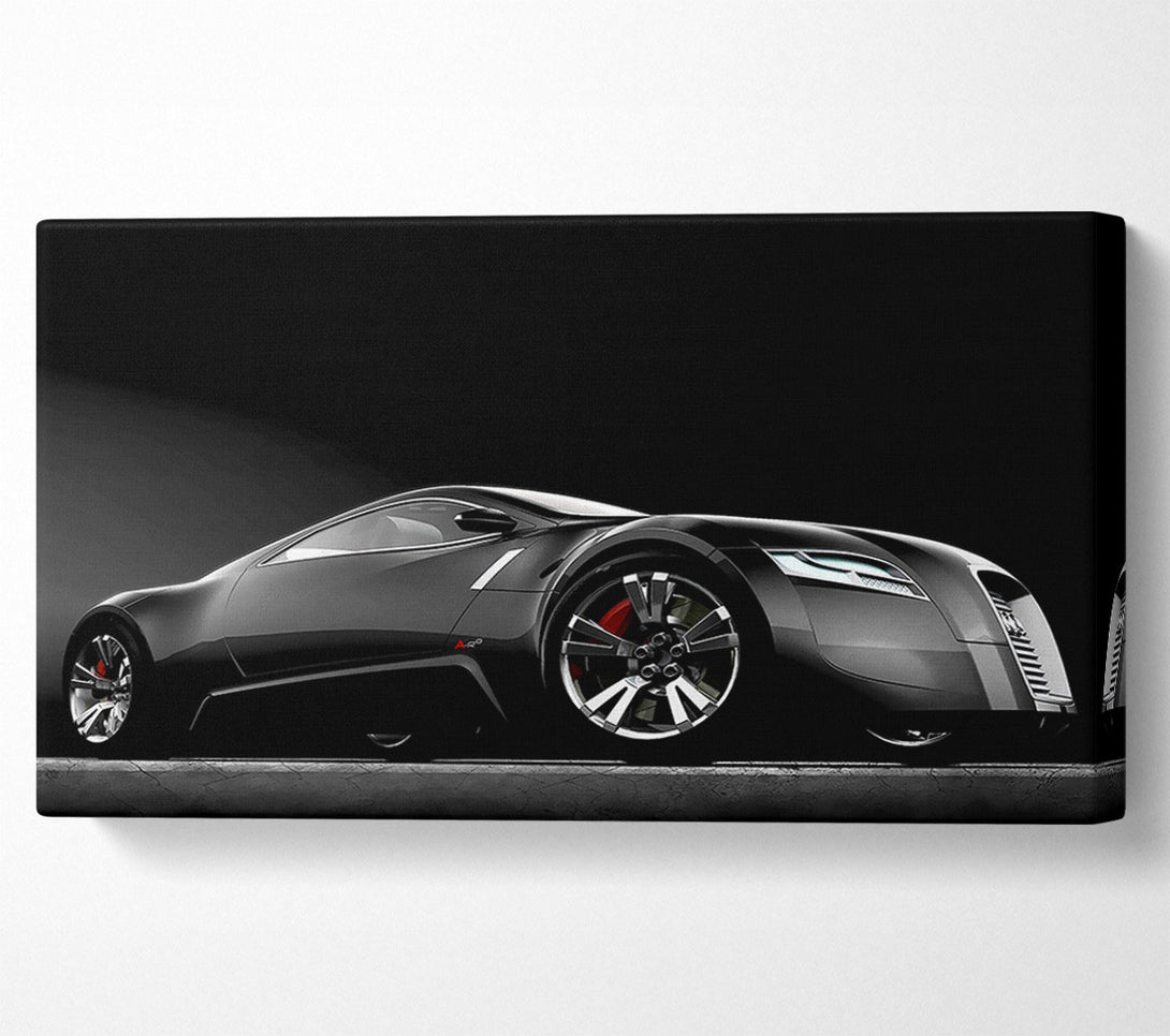  A Canvas Print of Bugatti Concept Black Canvas Art