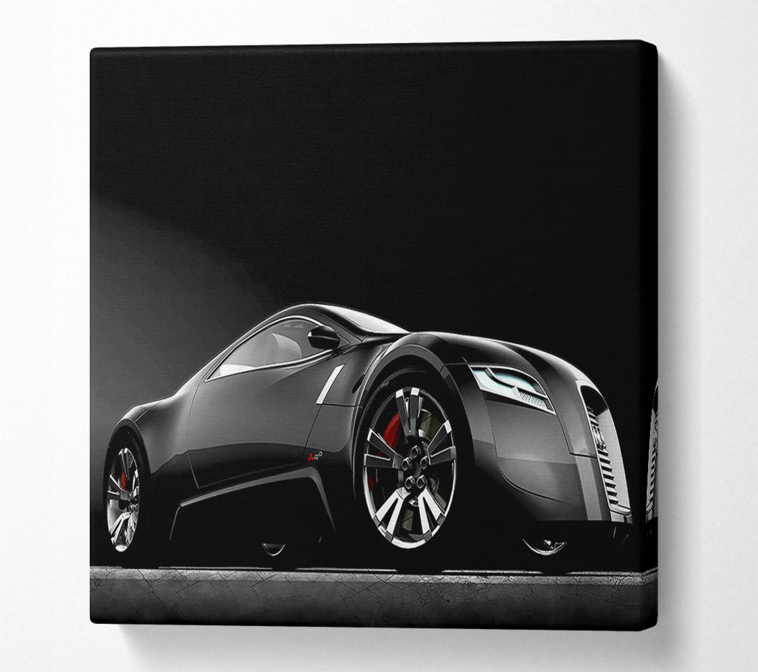  A Canvas Print of Bugatti Concept Black Canvas Art