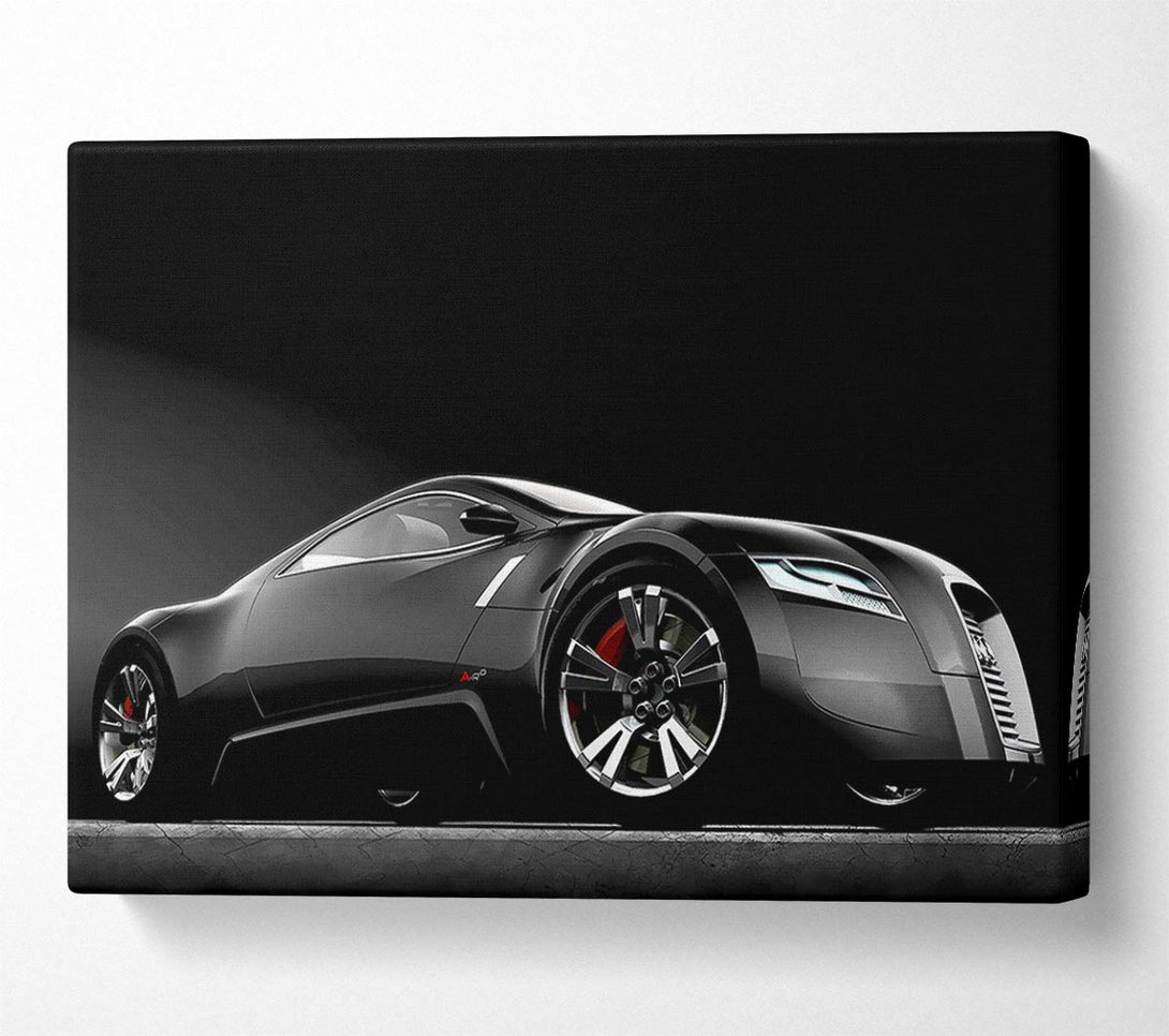  A Canvas Print of Bugatti Concept Black Canvas Art