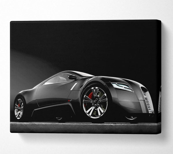 A Canvas Print of Bugatti Concept Black Canvas Art
