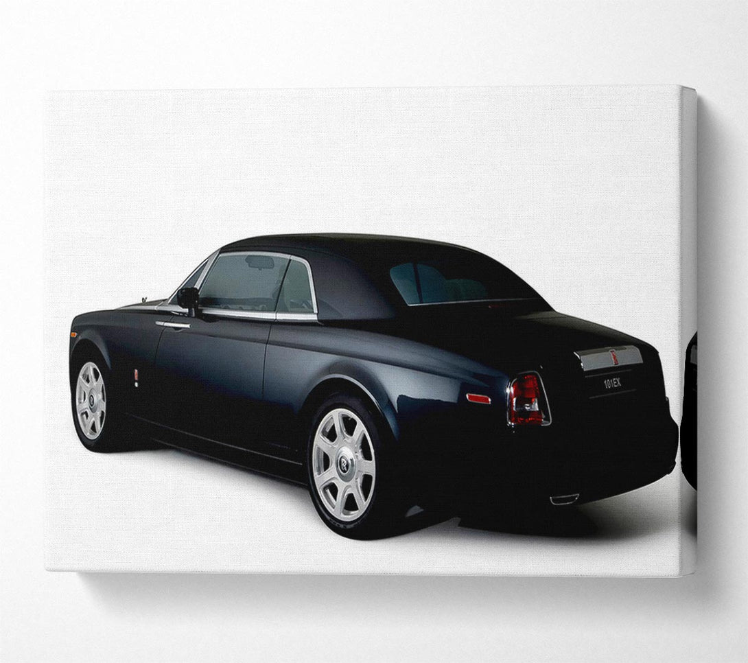  A Canvas Print of Bentley Side View Canvas Wall Art