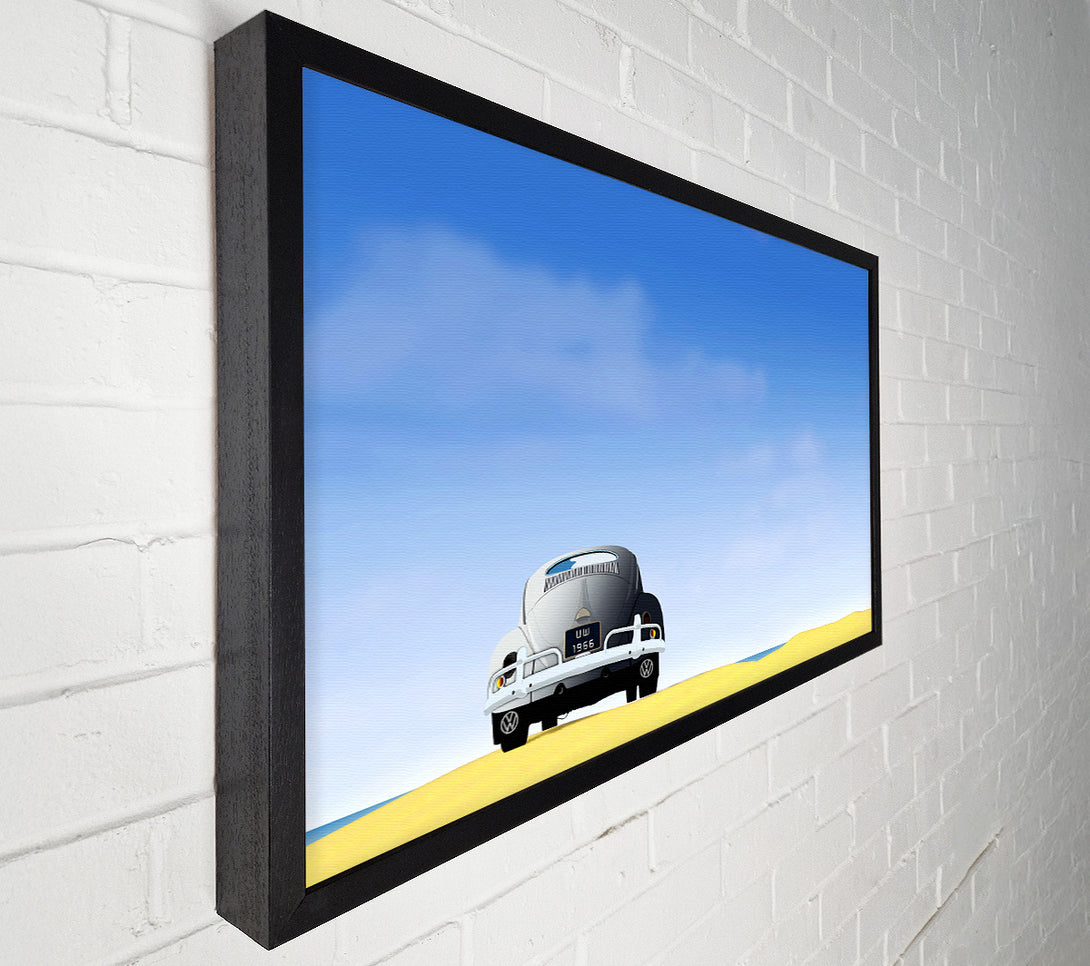  A Canvas Print of Beetle Beach Canvas Print