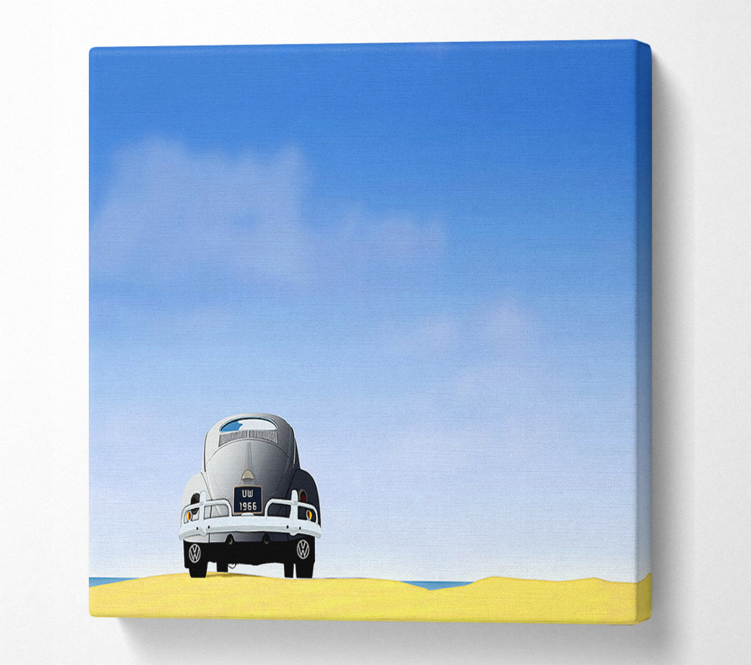  A Canvas Print of Beetle Beach Canvas Print