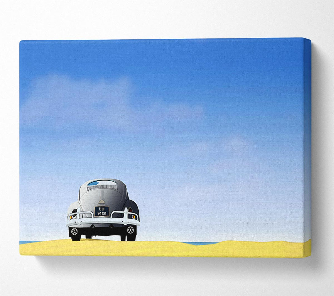  A Canvas Print of Beetle Beach Canvas Print