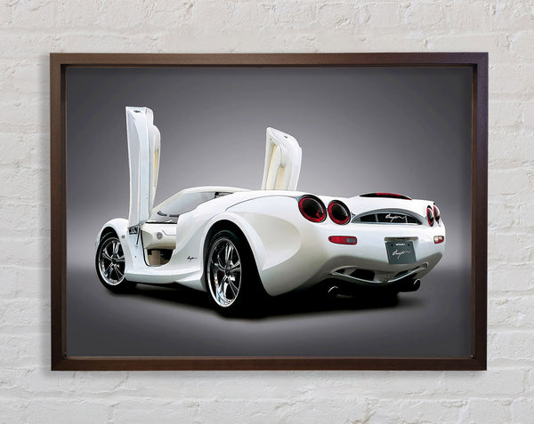 Bat Winged Stunner Framed Print