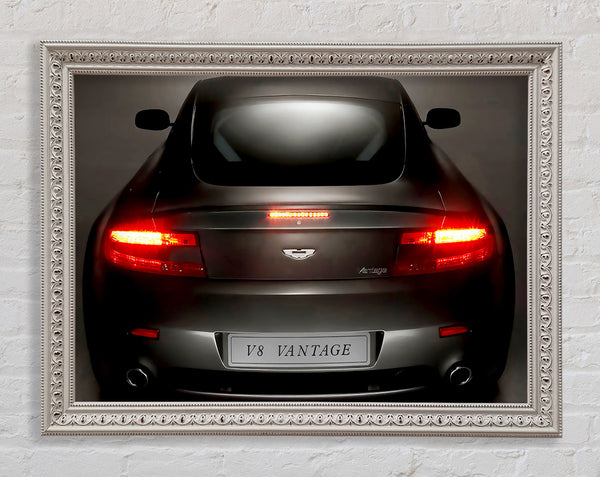Aston Martin Vantage Gun Metal Grau Heck
