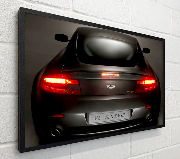 Aston Martin Vantage Gun Metal Grey Rear