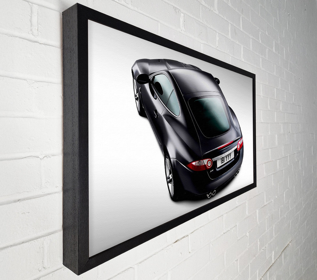  A Canvas Print of Aston Martin Rear View Canvas Art