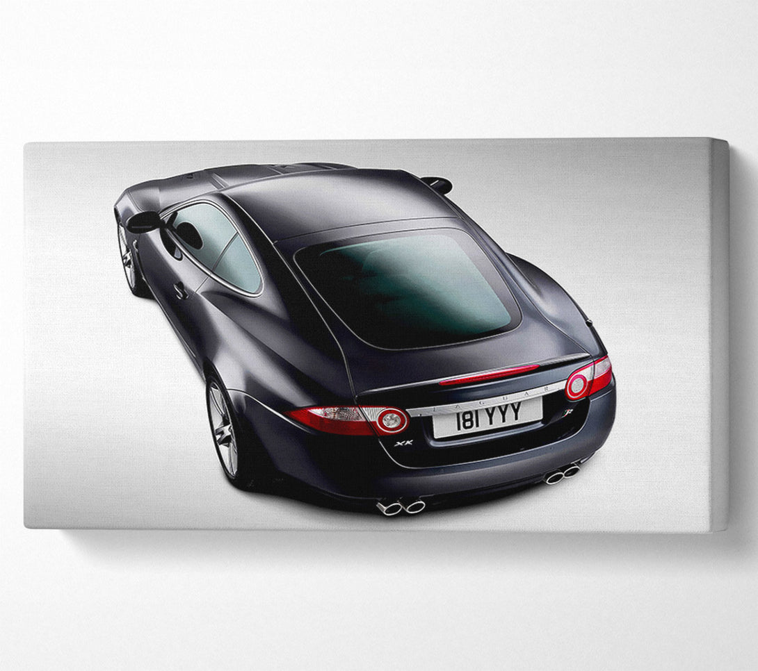  A Canvas Print of Aston Martin Rear View Canvas Art