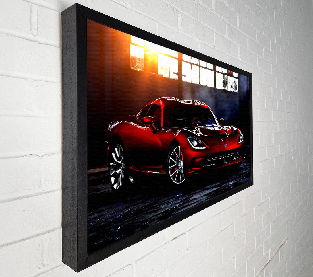  A Canvas Print of 2013 Dodge Srt Viper Canvas Print