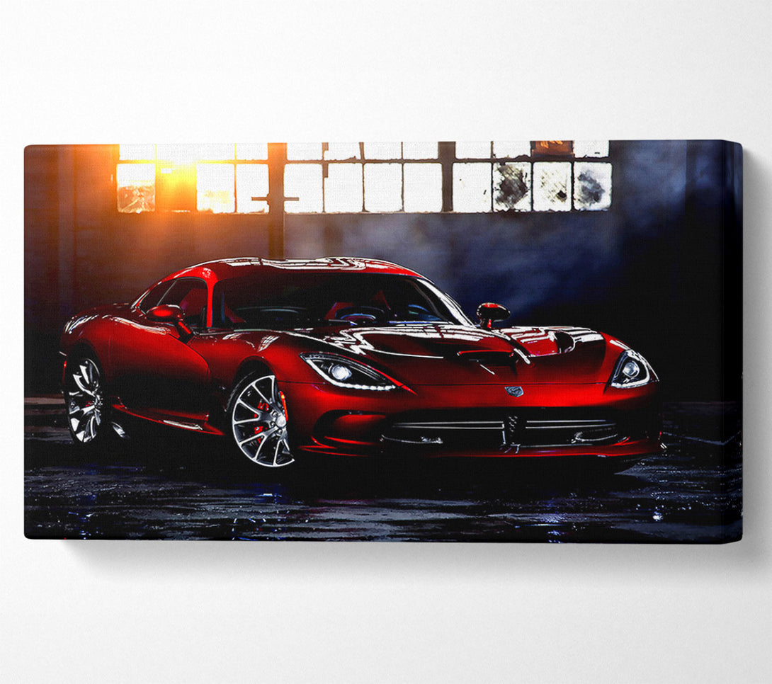  A Canvas Print of 2013 Dodge Srt Viper Canvas Print