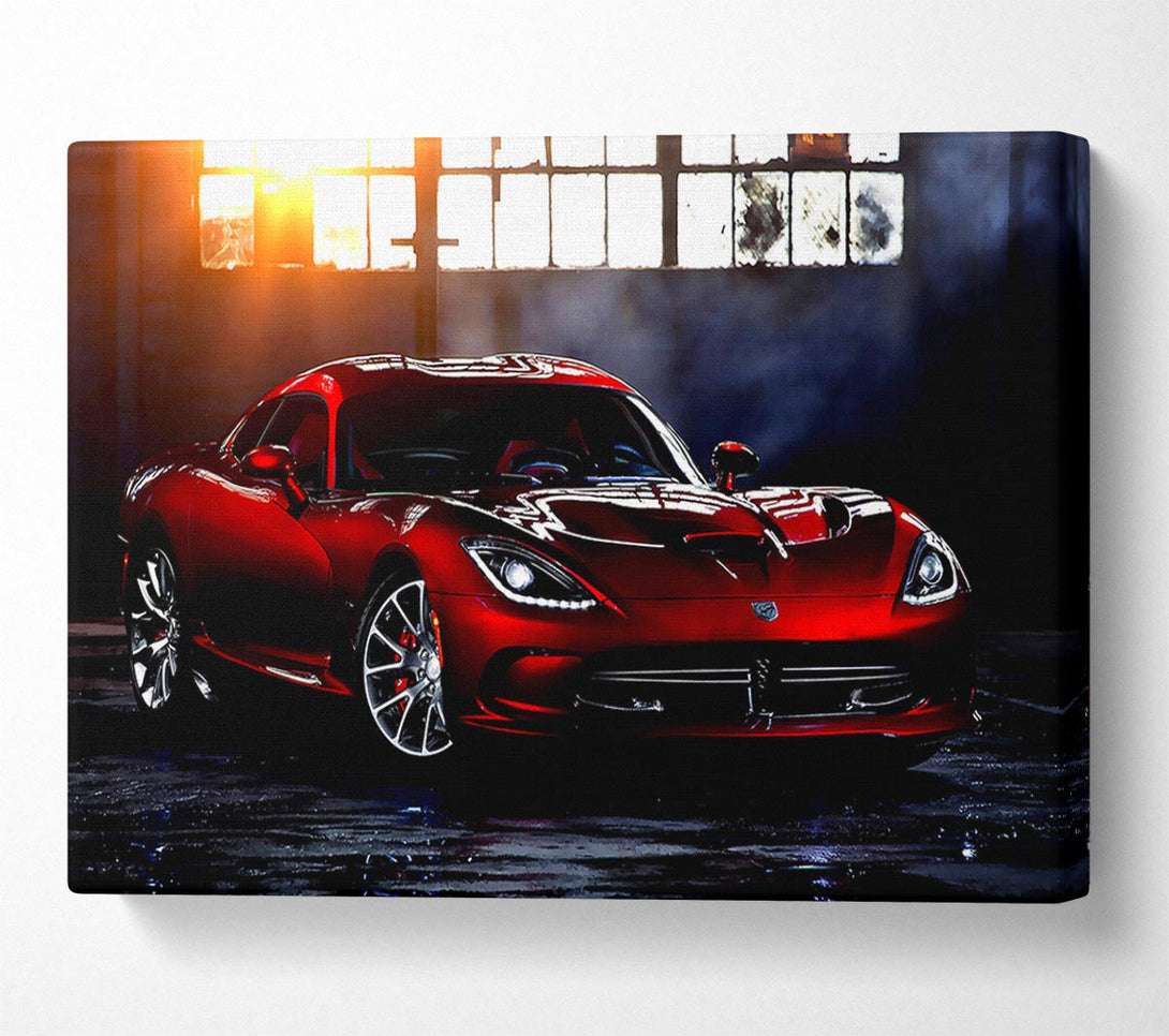  A Canvas Print of 2013 Dodge Srt Viper Canvas Print
