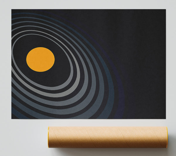 Planet Rings Poster