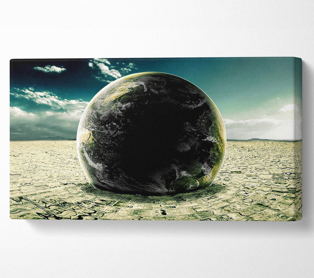  A Canvas Print of Earth Ripples Canvas Art