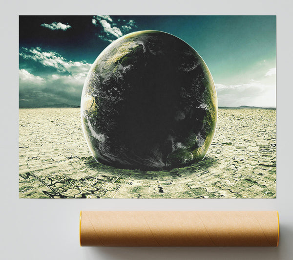 Earth Ripples Giclee Print