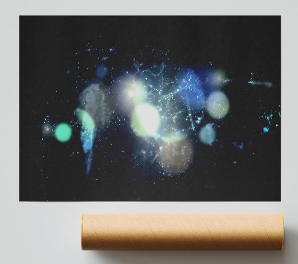 Space Orbs Giclee Print