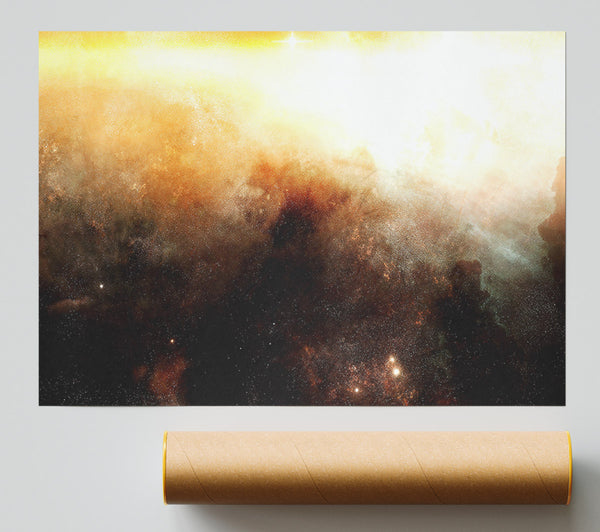 Golden Nebula Print