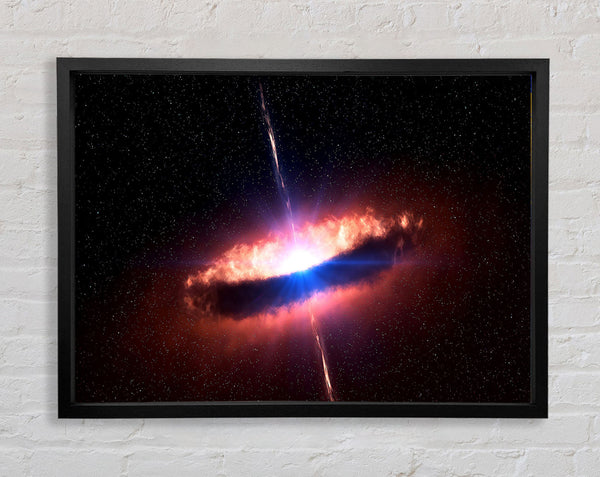 Pulsar Framed Print