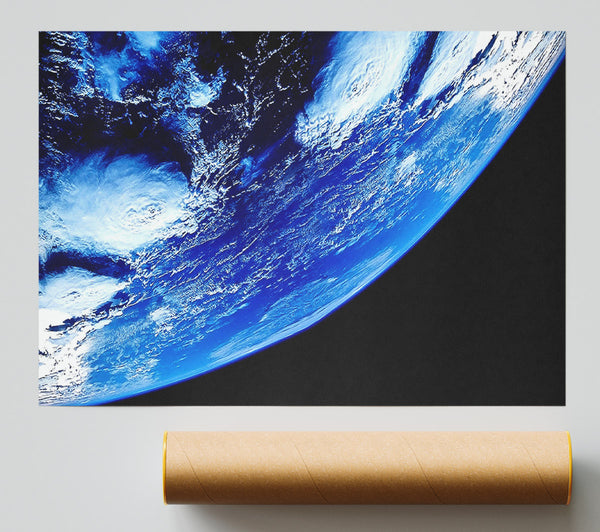 Earth From Space Close Up Print