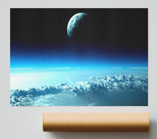 Beautiful Space View Print
