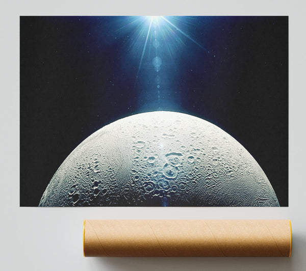 Moon In Space Giclee Print