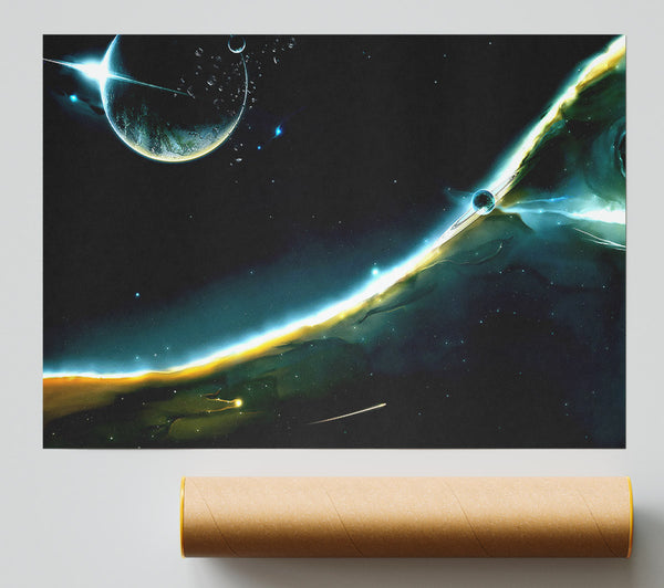 Planet Fun Giclee Print
