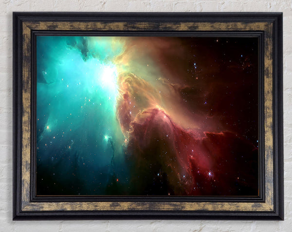 Nebula Sky Framed Print