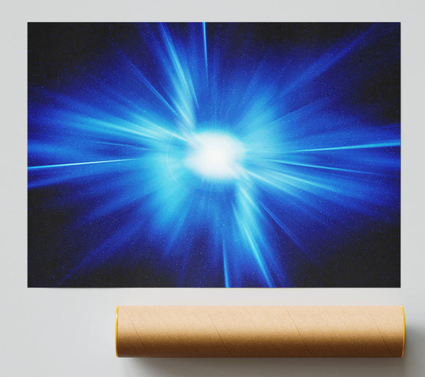 Exploding Star Poster