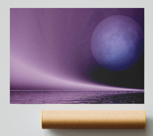 Lavender Moon Poster