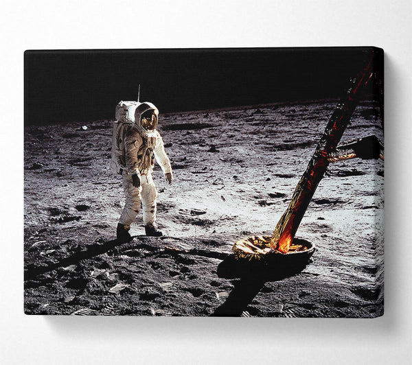  A Canvas Print of Moon Light Canvas Print