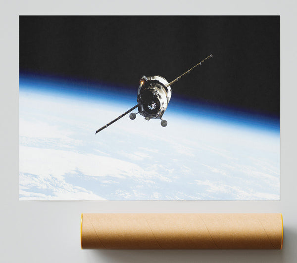 Orbiting The Earth Giclee Print