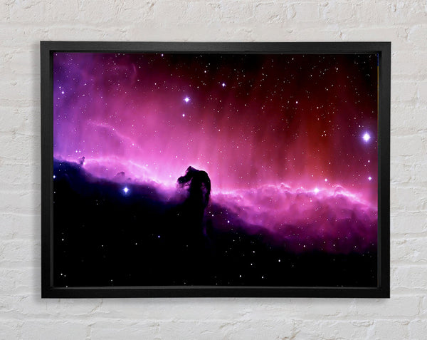 Pink Horsehead Nebula Framed Print