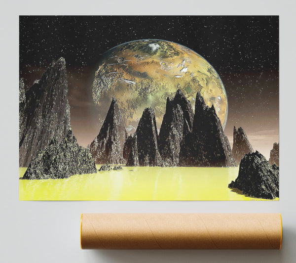 Life On A Distant Planet Print