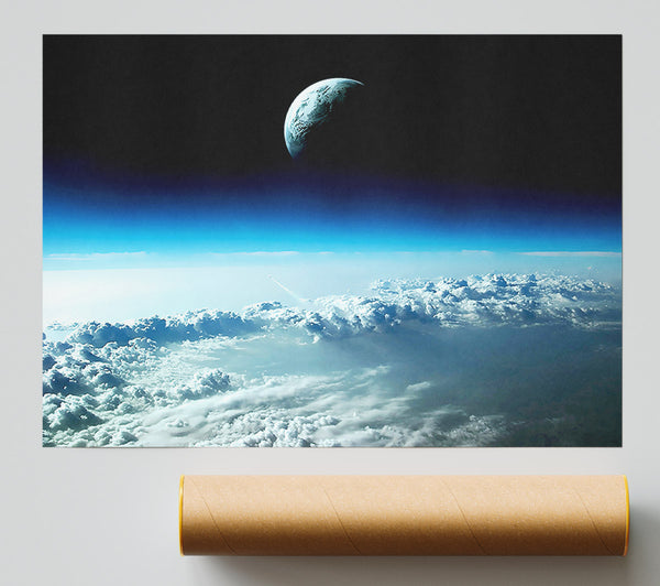 Earth From Space Poster
