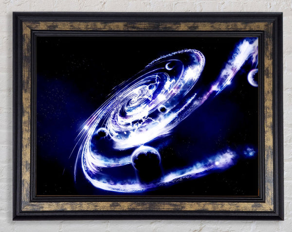 Beyond The Galaxys Framed Print