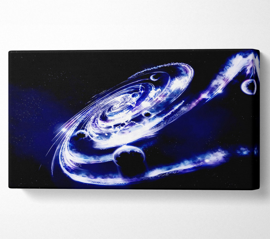  A Canvas Print of Beyond The Galaxys Canvas Print