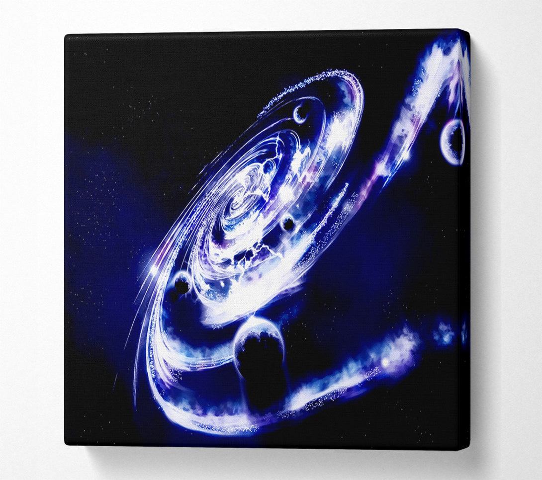  A Canvas Print of Beyond The Galaxys Canvas Print