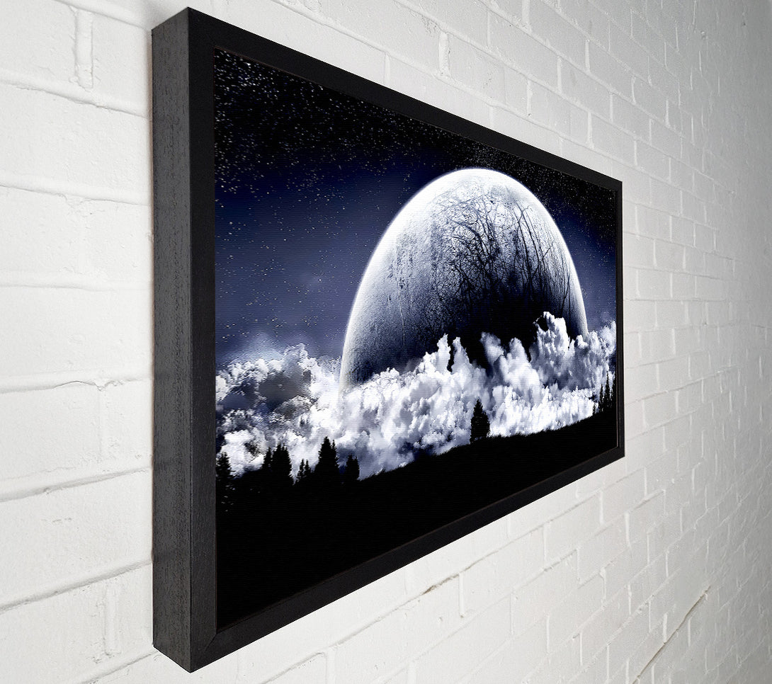  A Canvas Print of Alien Planet Canvas Wall Art