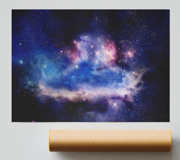 Planet Nebula Giclee Print