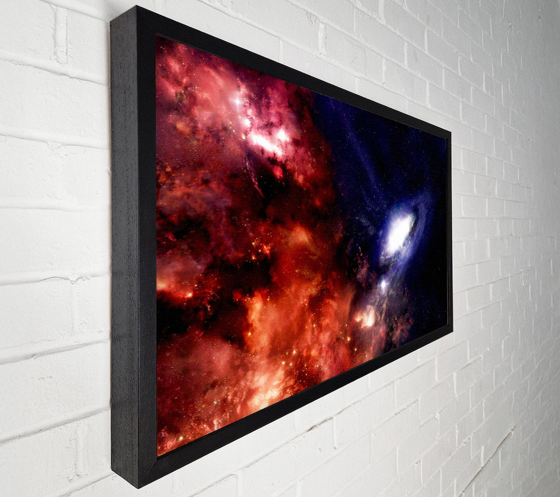  A Canvas Print of Planet Stars Canvas Print