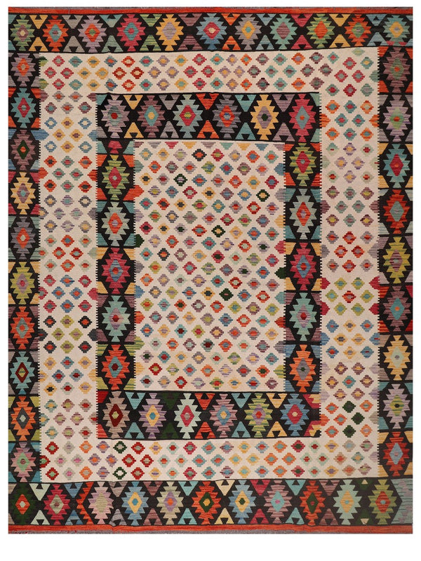 Maimana Afghanistan Kilim Rug - 391 x300 cm