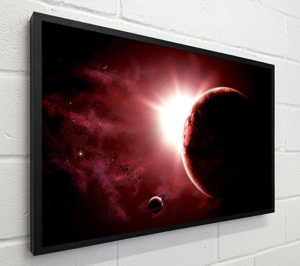 Eclipse Of The Red Planet