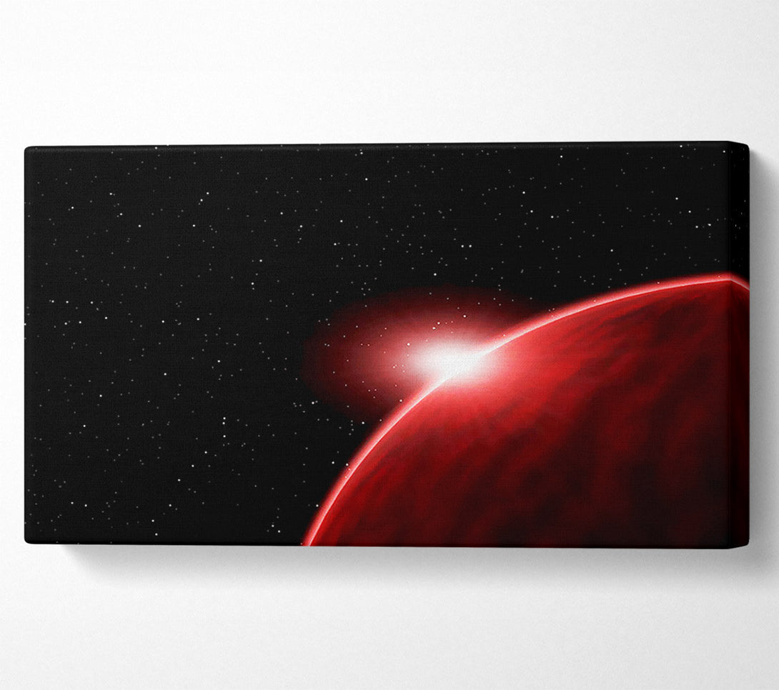  A Canvas Print of Alien Sunrise Canvas Wall Art