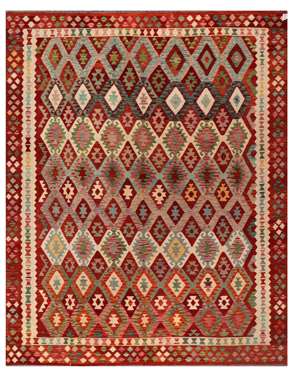 Maimana Afghanistan Kilim Rug - 381 x302 cm
