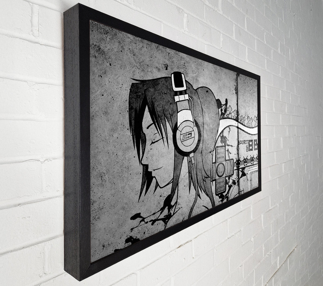  A Canvas Print of Stereo Sounds Canvas Art