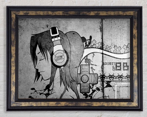 Stereo Sounds Framed Print