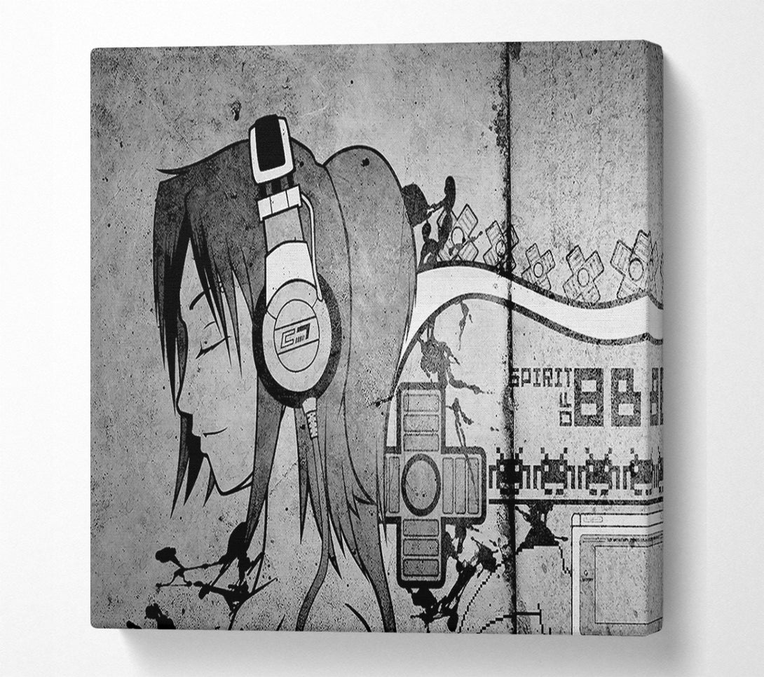  A Canvas Print of Stereo Sounds Canvas Art