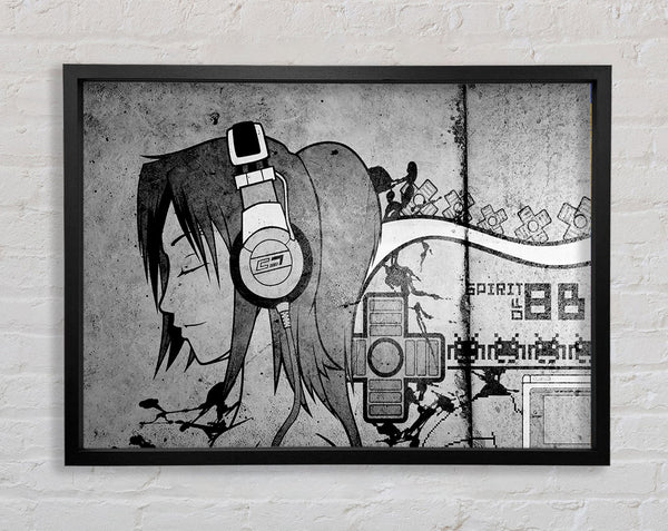 Stereo Sounds Framed Print