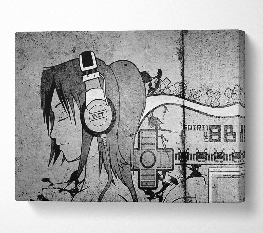  A Canvas Print of Stereo Sounds Canvas Art