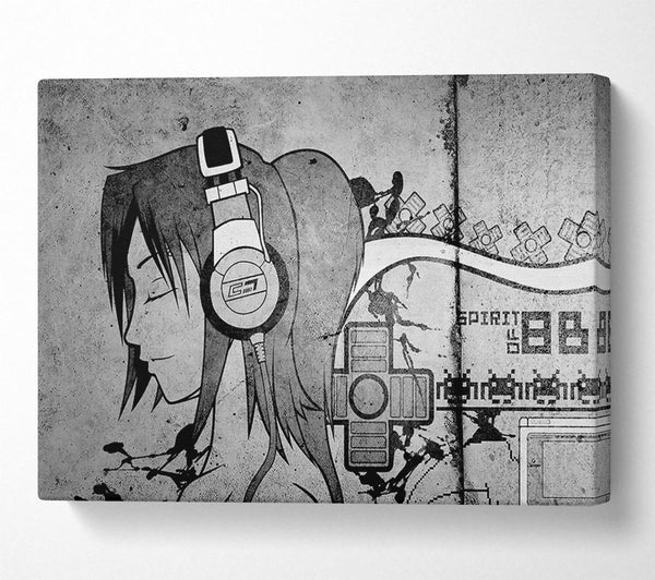  A Canvas Print of Stereo Sounds Canvas Art